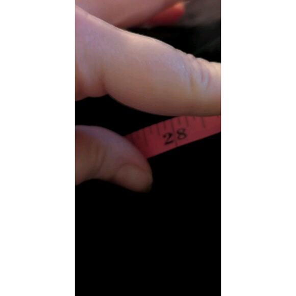 Vintage 90s Ralph Lauren Leather Trim Pants Women 6 Black Camel Tan Trousers - Picture 12 of 13